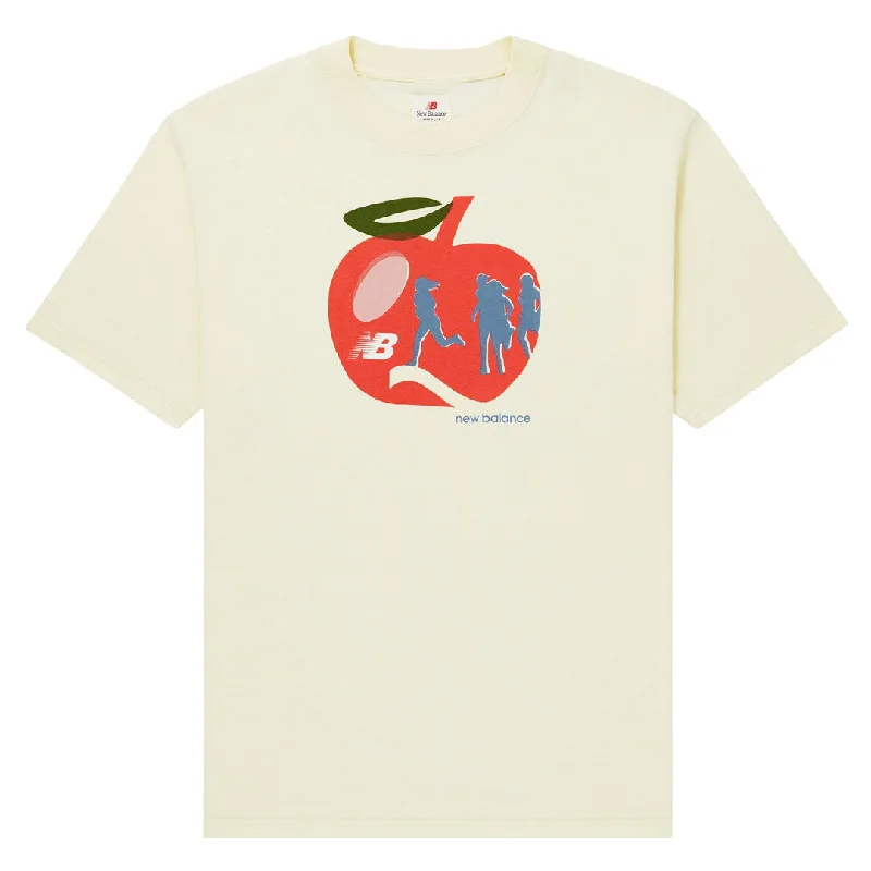 Blowout Deals New Balance - Men's Made In USA Apple Graphic T-Shirt (MT31547 DGL)