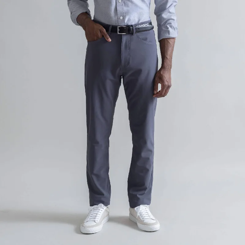 Price Fest The Dark Grey Performance Stretch Franklin 5 Pocket Custom Pant
