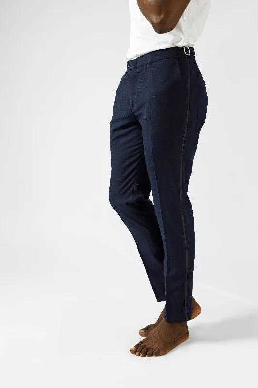 Loyalty Reward Navy blue tuxedo pant