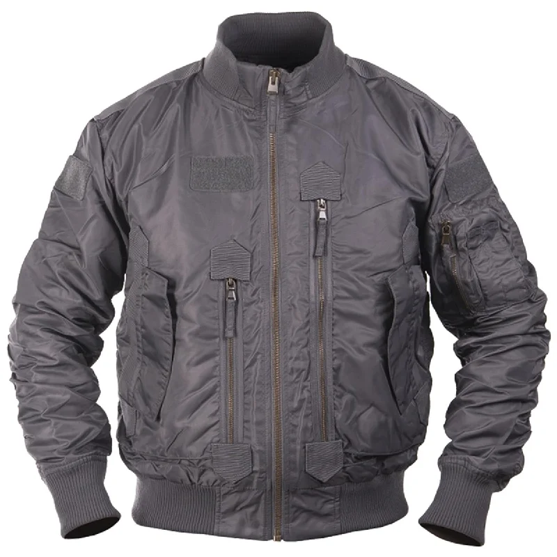 Weekend Deals to Brighten Your Day Mil-Tec US Tactical Bomber Flight Jacket Urban Grey