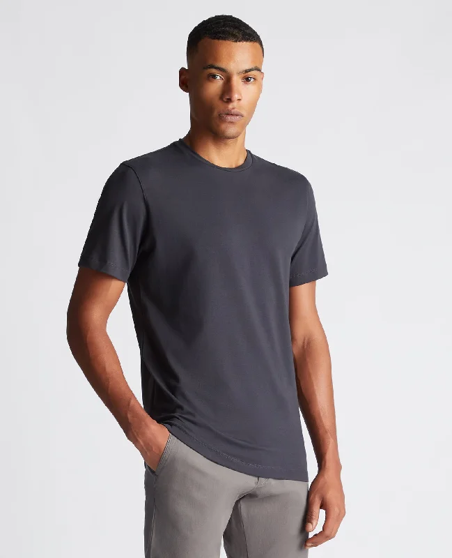 Weekend Specials to Savor Tapered Fit Cotton-Stretch T-Shirt