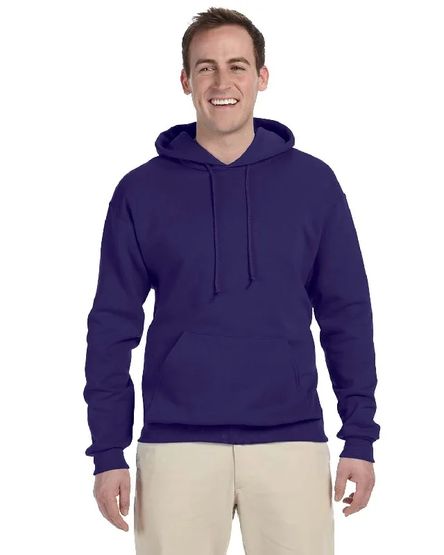 Super Sale Jerzees 50/50 Hooded Sweatshirt | Deep Purple