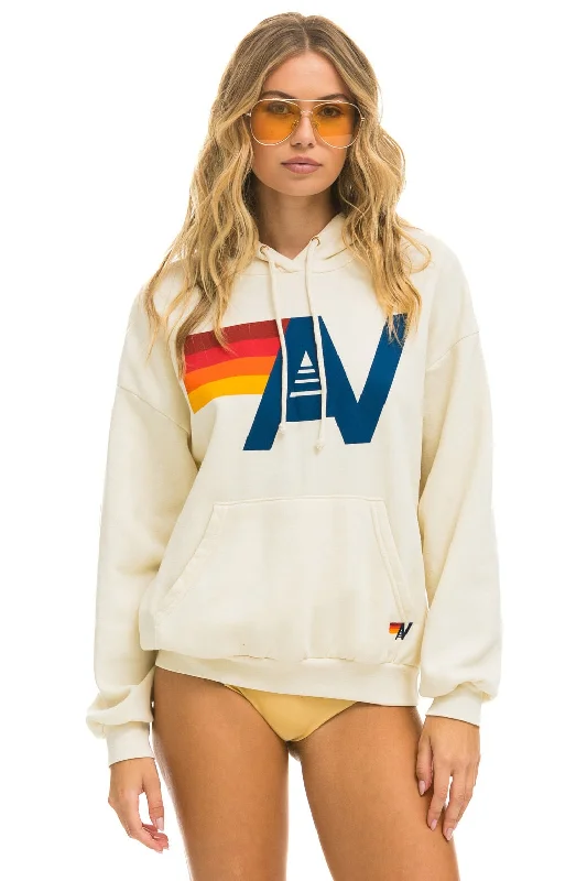 Deal Alert LOGO PULLOVER RELAXED HOODIE - VINTAGE WHITE