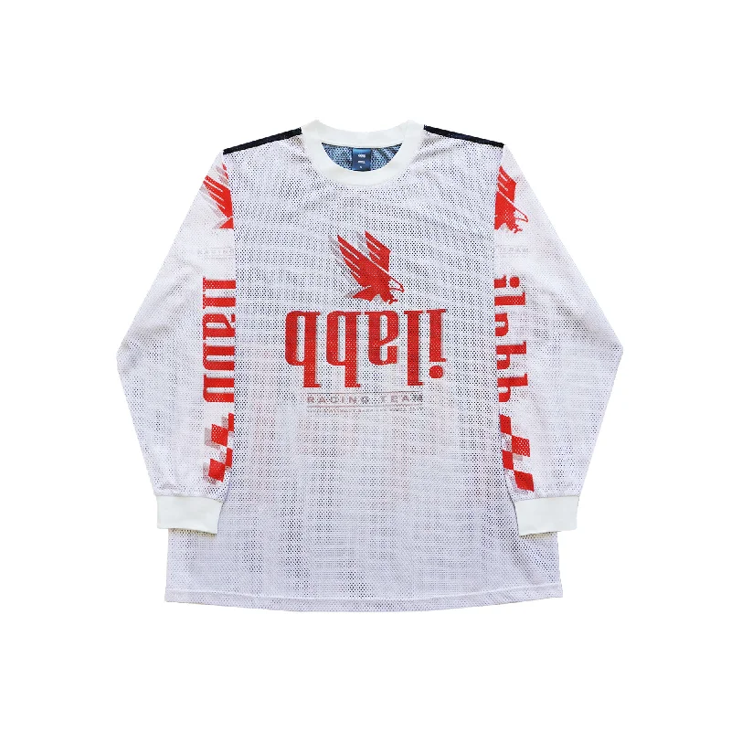 Weekend Special Heritage LS Mesh Jersey Race Team Unisex OFF WHITE