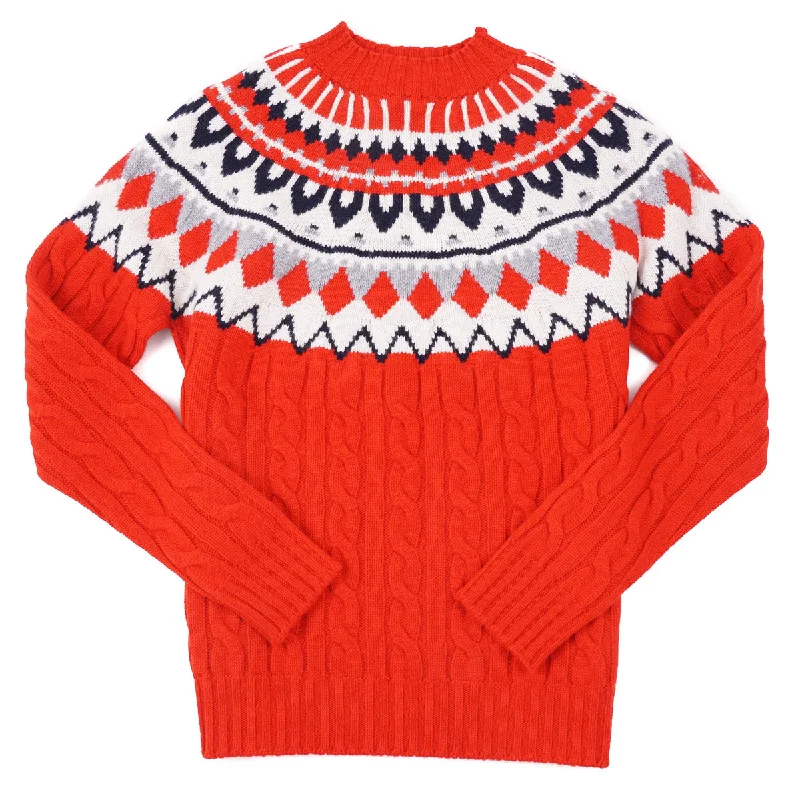 Can't Miss Drumohr Cable Knit Cashmere Sweater