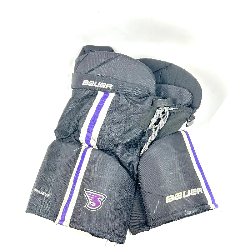 Weekend Deals That Spark Bauer Supreme - Used NCAA Pro Stock Pants (Black/Purple)
