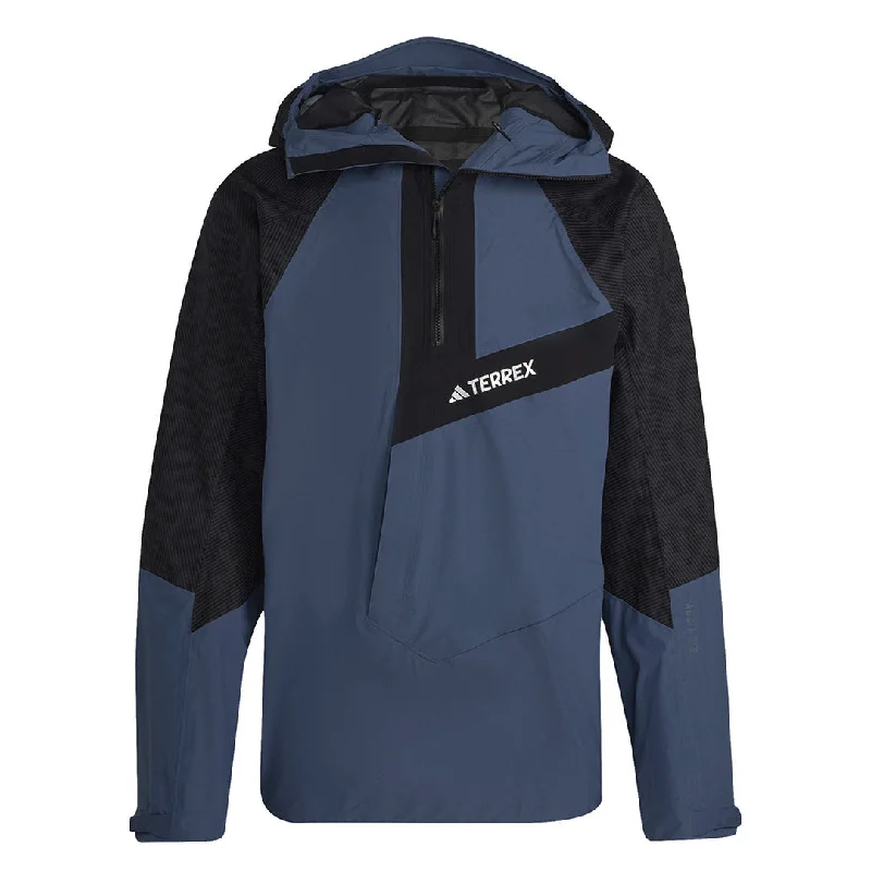 Limited Quantity adidas - Men's Terrex Techrock Primeknit RAIN.RDY Jacket (HU1829)