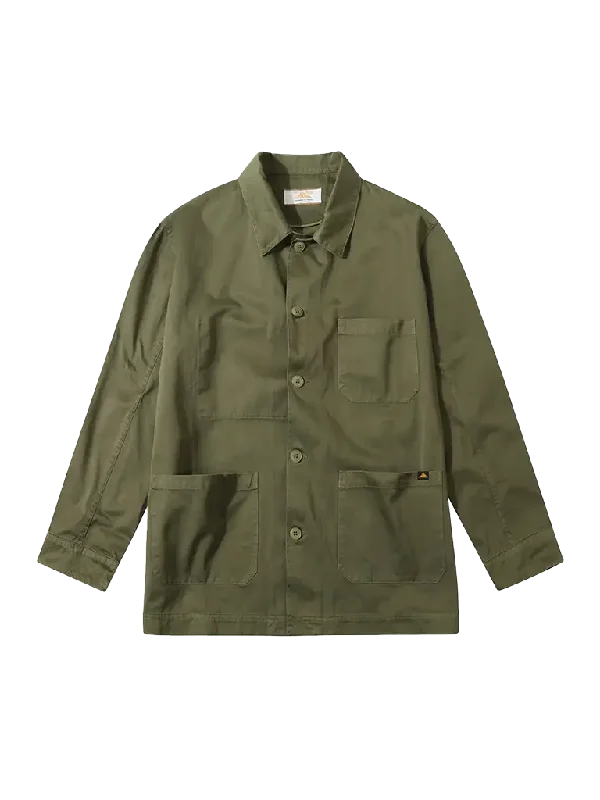 Take Advantage Garbardine Work Jacket- Olive
