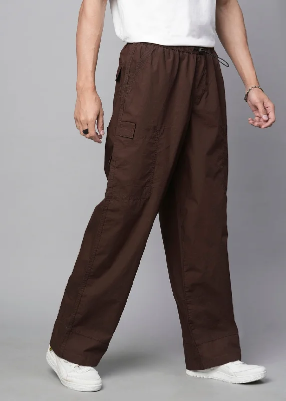 Best Seller Parachute Pants For Men - Cocoa