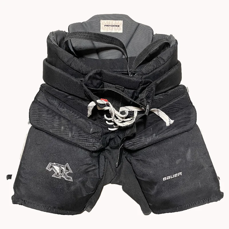 Limited Availability Bauer - Used Pro Stock Goalie Pants (Black/Grey)