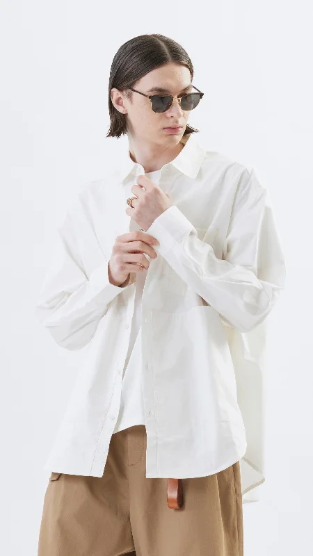 Discount Deals Long Sleeves Pockets Shirt