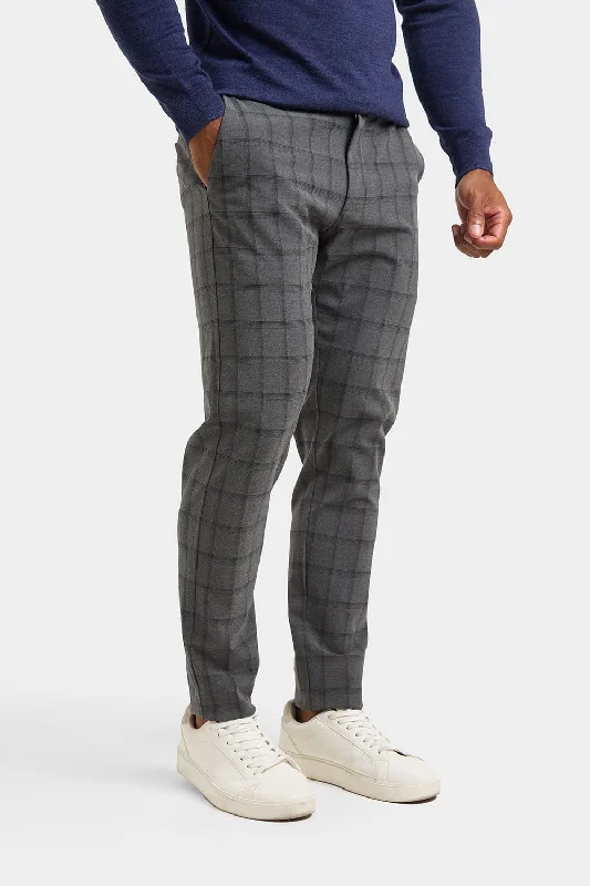 Special Offer Patterned Pants in Grey