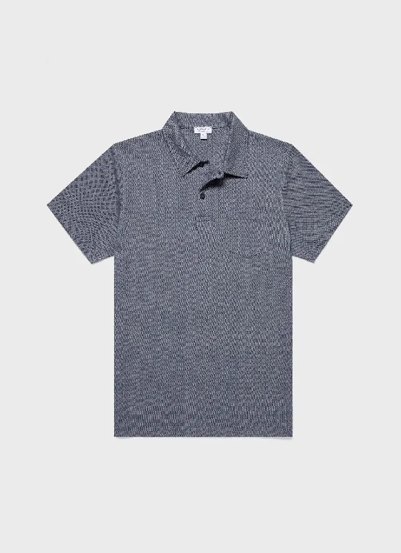 Shop and Save Men's Riviera Polo Shirt in Navy Twist