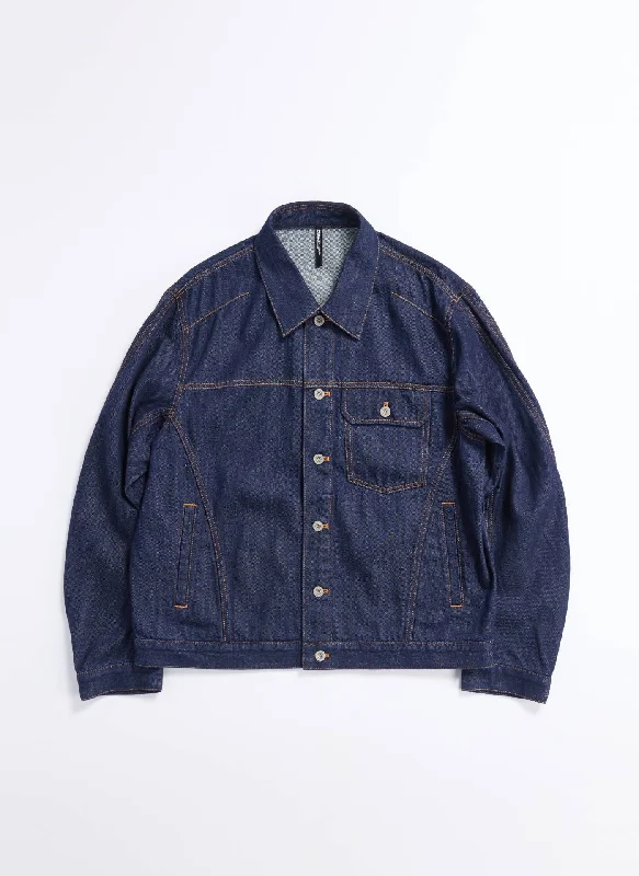 Weekend Bargains to Enjoy Indigo Cotton Linen Denim Jacket
