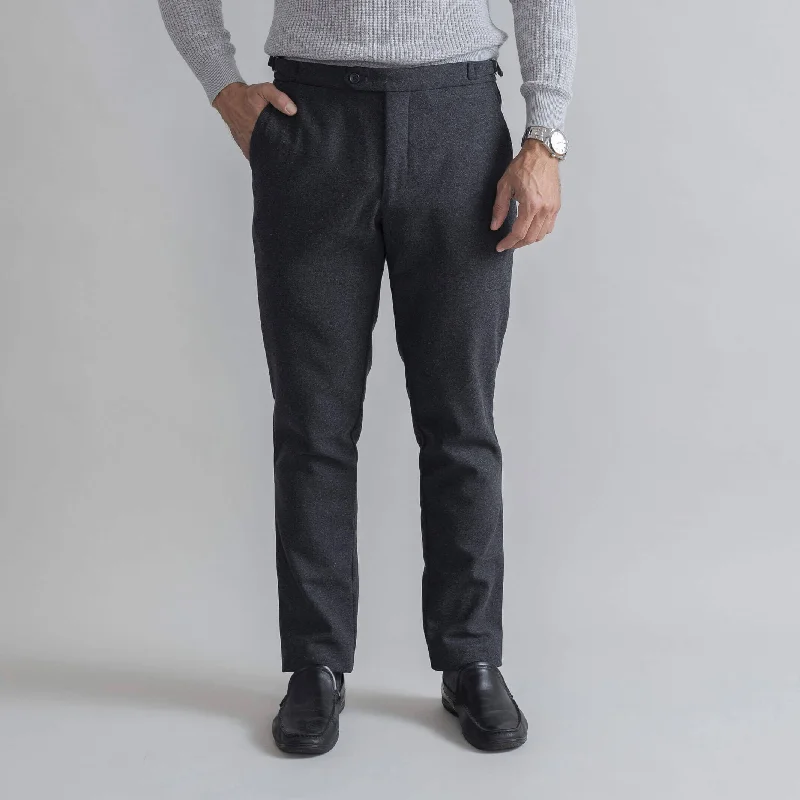 Weekend Specials to Grab The Charcoal Wool Richmond Dress Chino Custom Pant