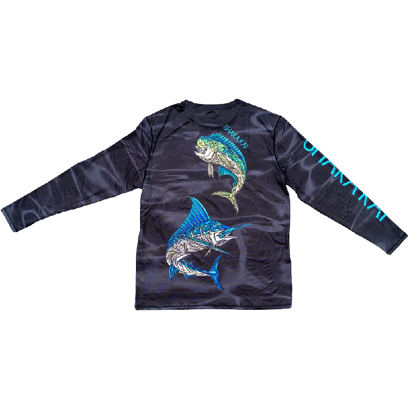 Stock Clearance DaveL Design - Tight Lines LS Performance Shirt