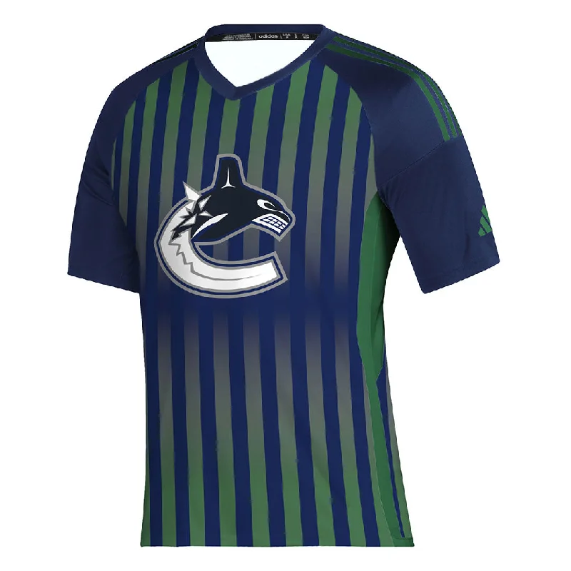 Sale Alert adidas - Men's Vancouver Canucks Soccer T-Shirt (IP8098)