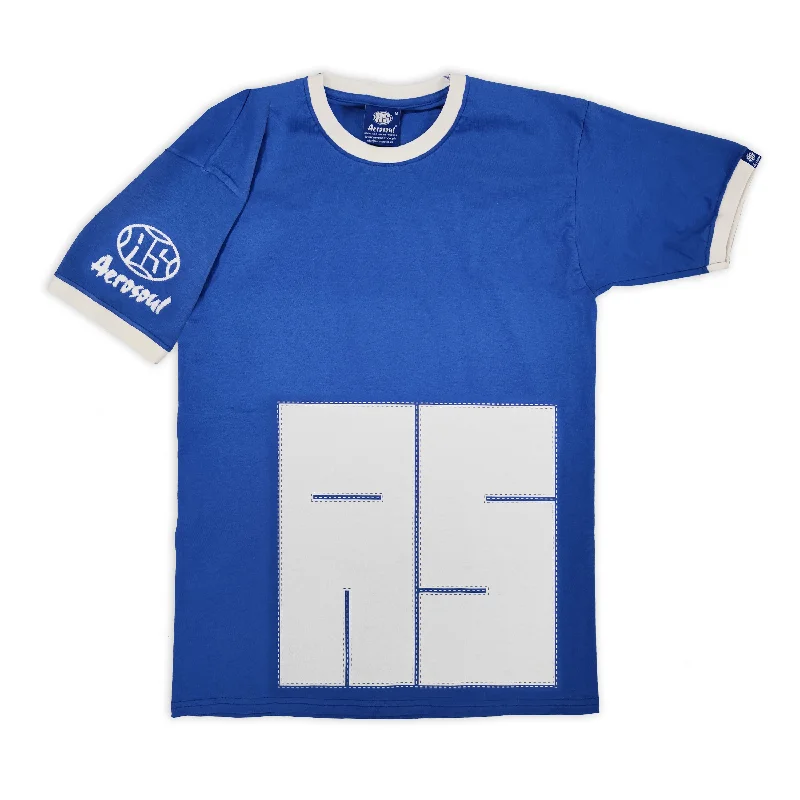 Loyalty Reward Aero-Stitch Ringer Teeshirt (Royal)