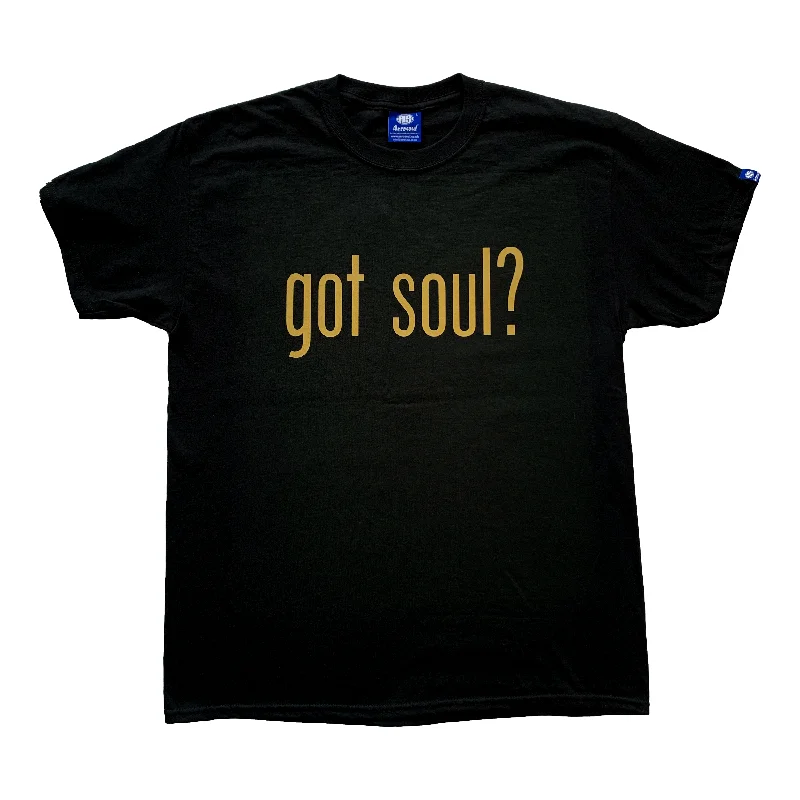 Discount Days Aerosoul Got Soul Black Teeshirt ( Gold )