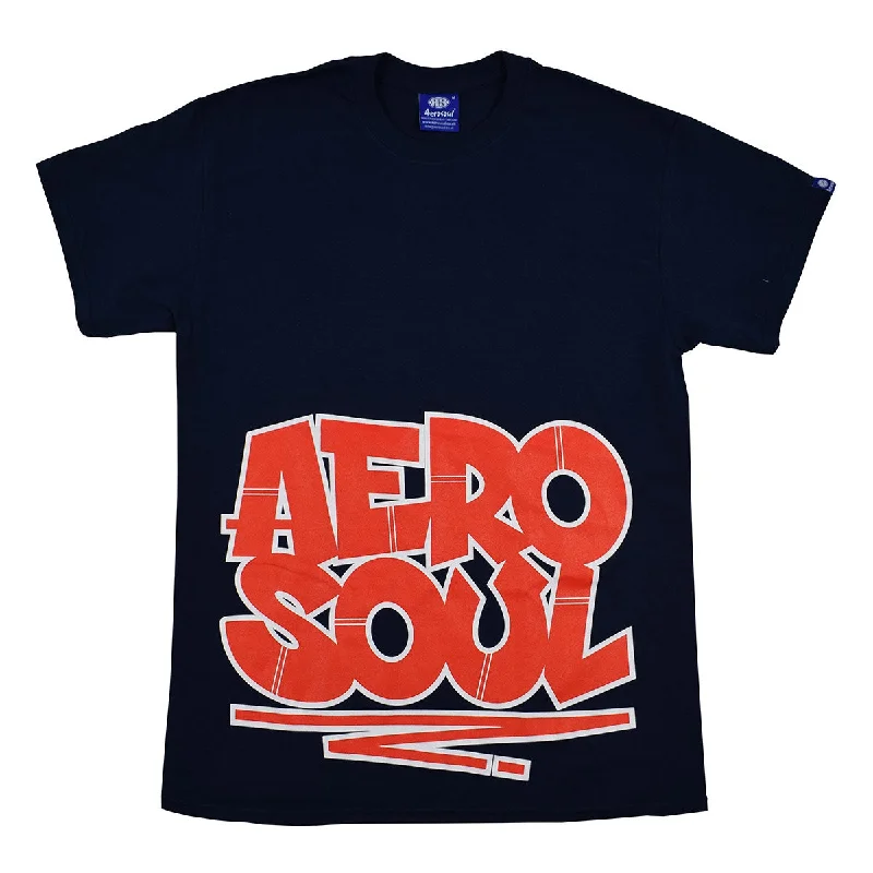 Fantastic Offers Aerosoul X Sya Graffi Tee - Navy
