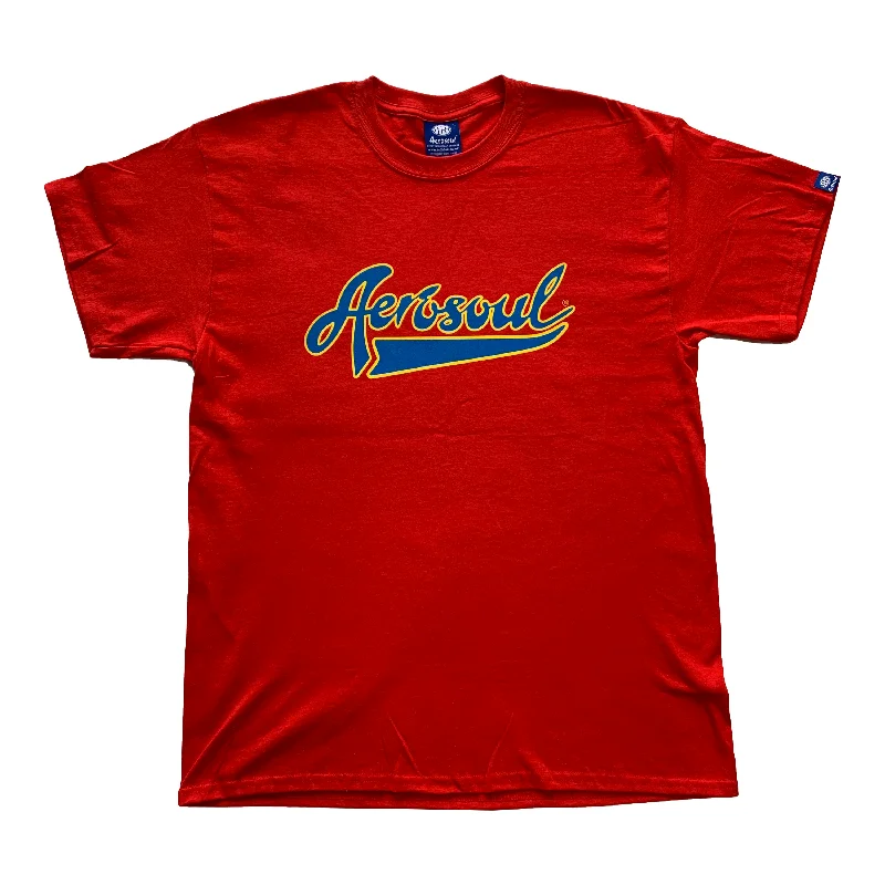 Hurry In Aerosoul Yankee Teeshirt ( Red )