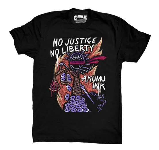 Daily Deals NO Justice NO Liberty Men Tshirt