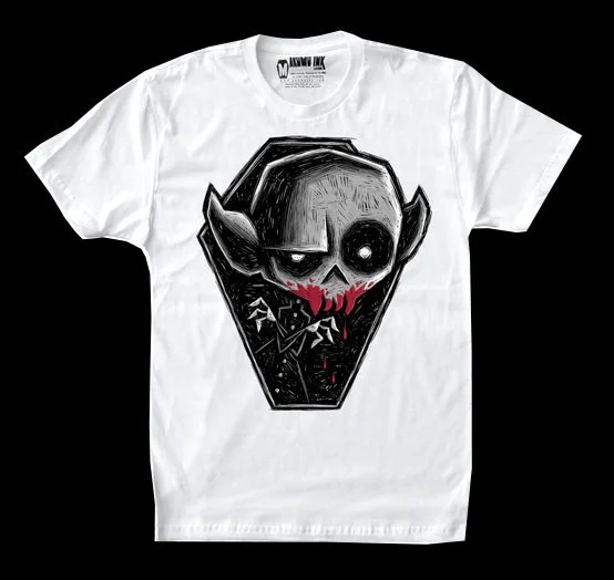 Year-End Clearance Blood Thirst Men White Tshirt