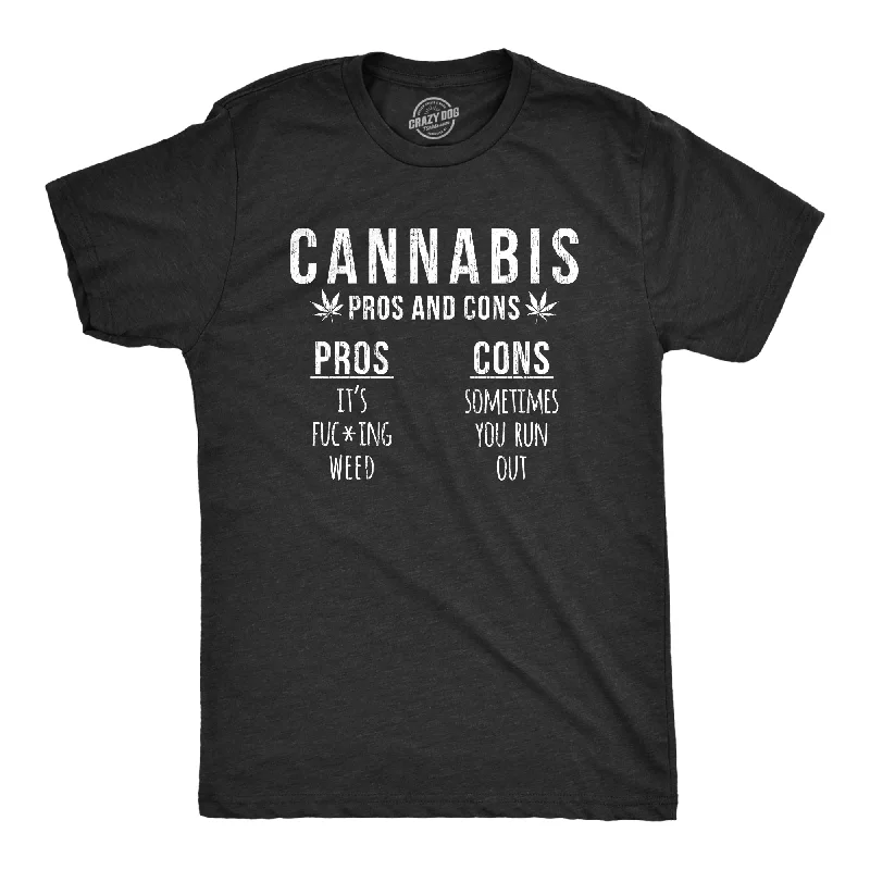 Super Discount Cannabis Pros And Cons Men's T Shirt