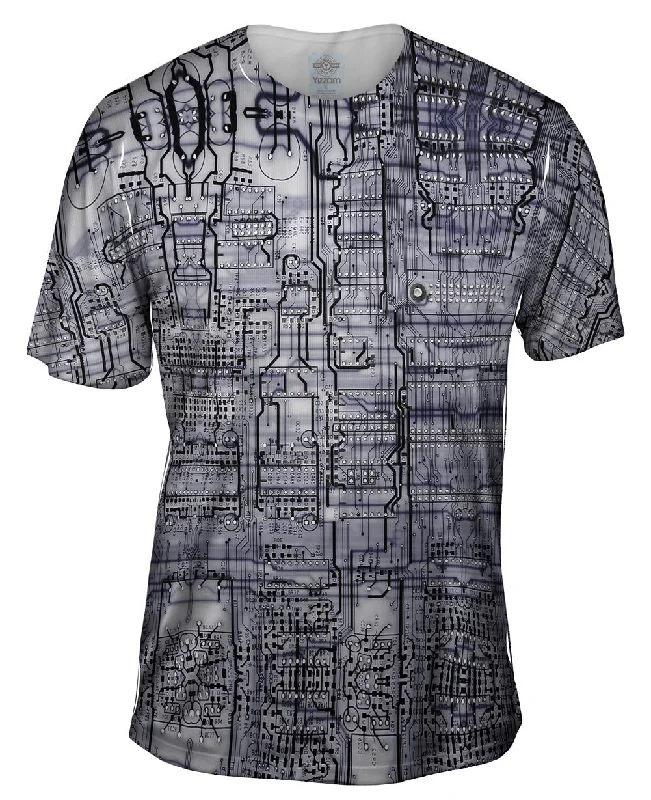 Grand Opening Sale Circuit Board Black And White