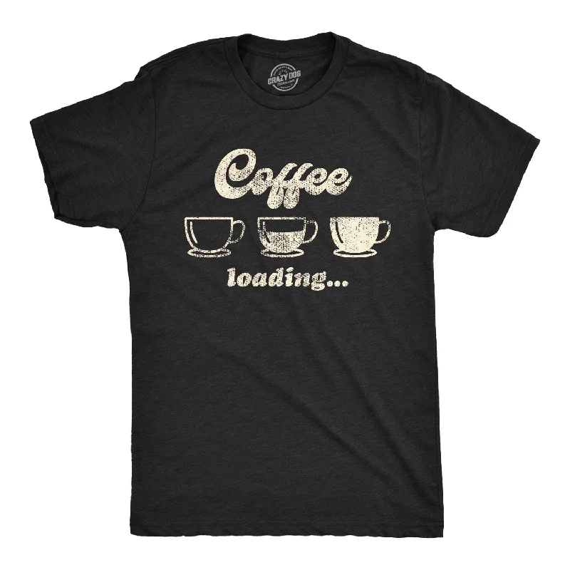 Savings Spectacular Coffee Loading Men's T Shirt