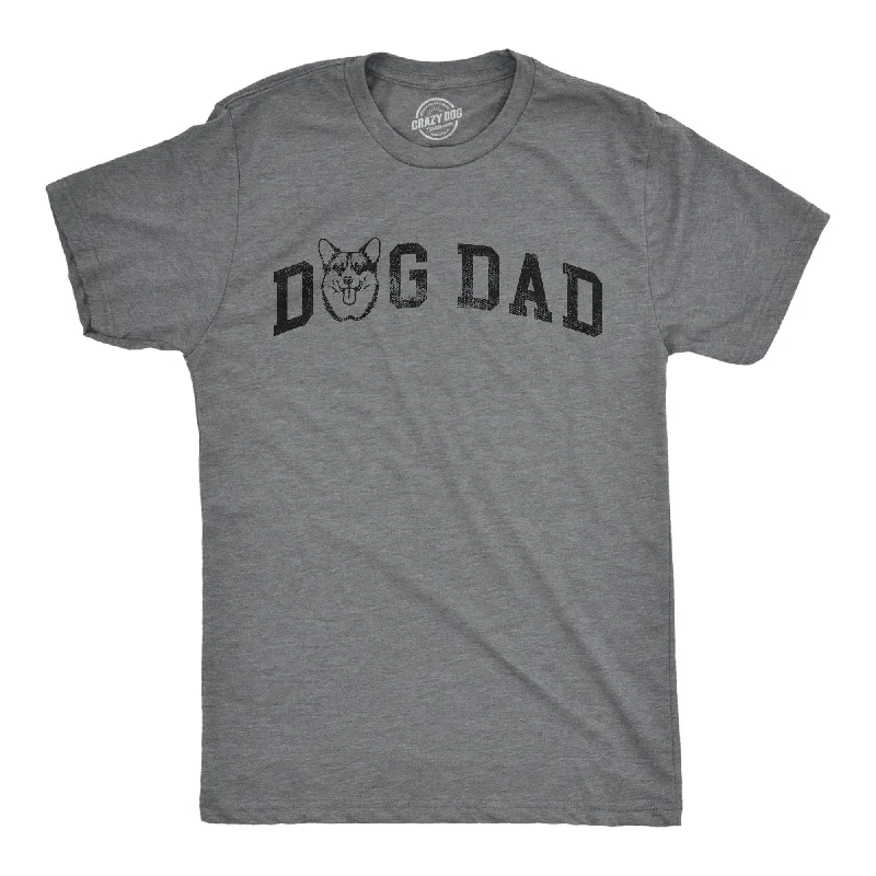 Weekend Discounts to Enjoy Dog Dad Corgi Men's T Shirt