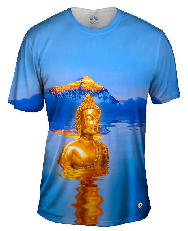 Huge Discounts Golden Peaks Buddha And Mount Everest