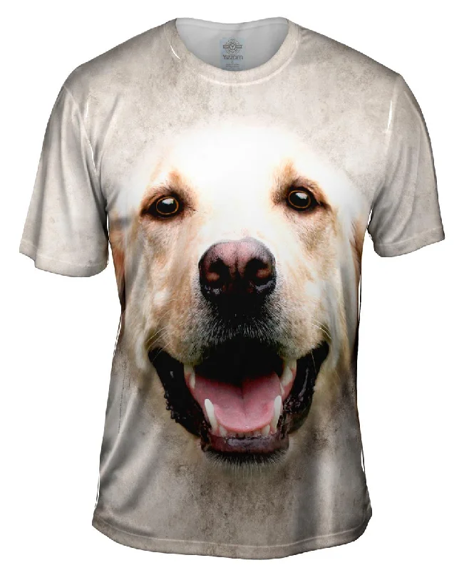 Special Savings Happy Golden Labrador Dog Face