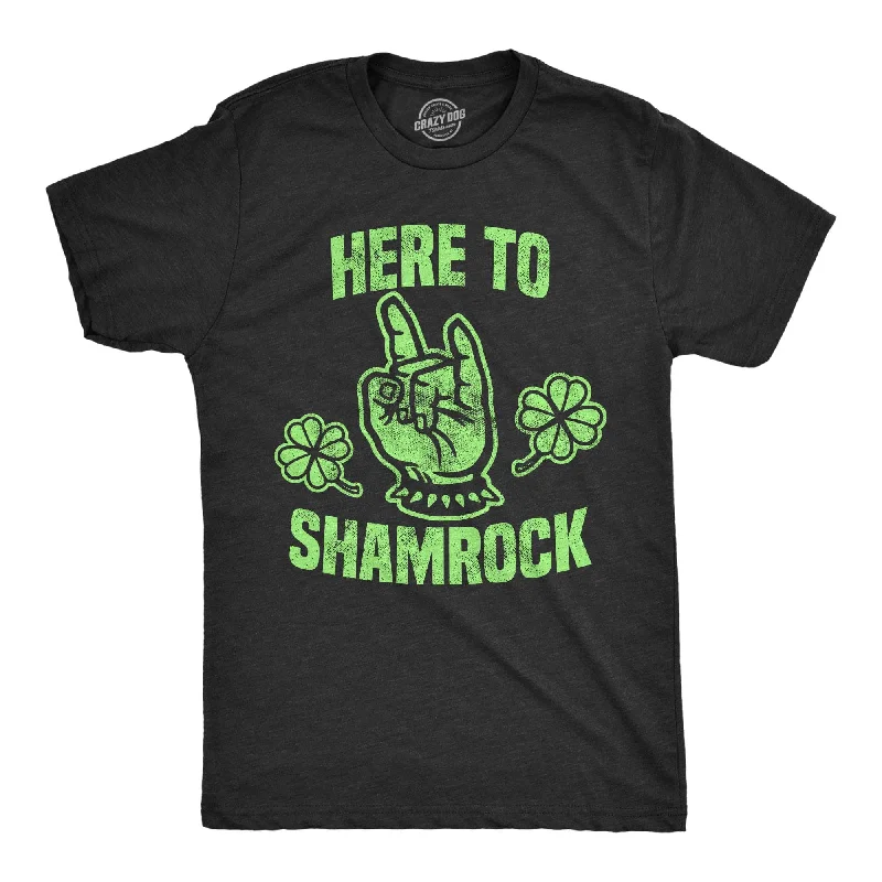 Super Savings Here To Shamrock Men's T Shirt