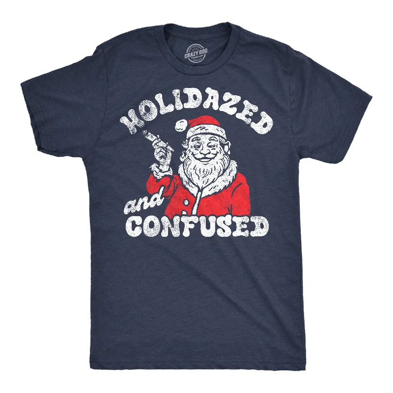 Closeout Deal Holidazed And Confused Men's T Shirt