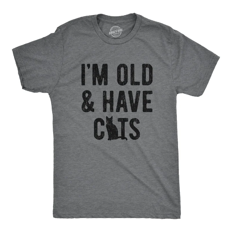 Year-End Sale I'm Old And I Have Cats Men's T Shirt