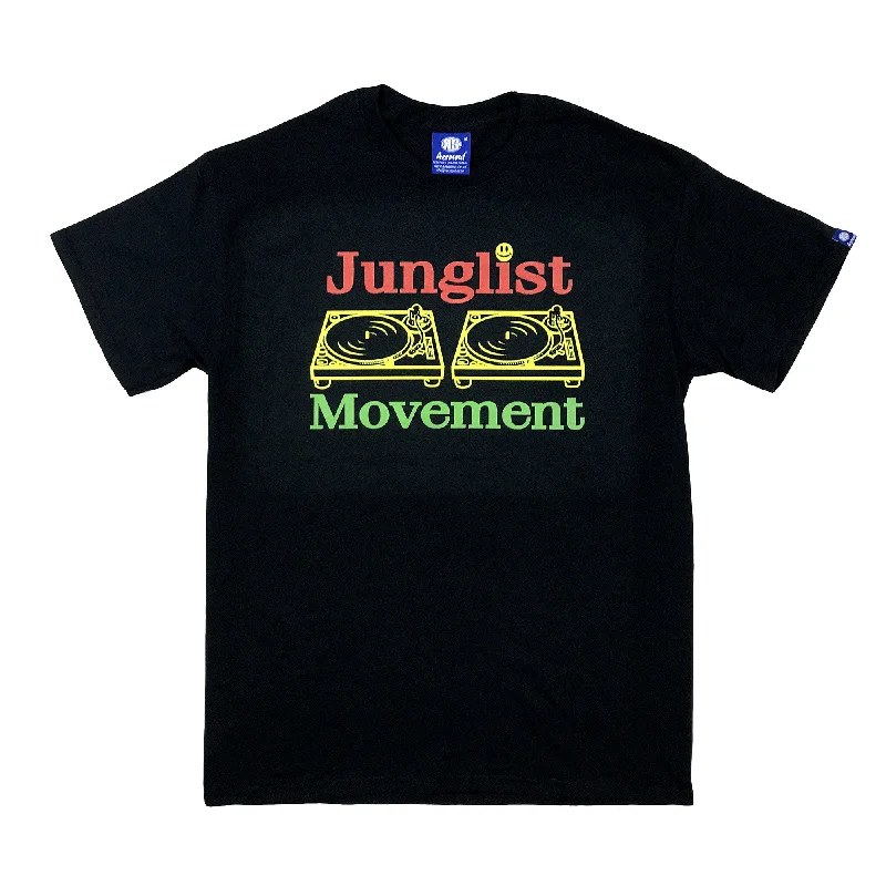 Don't Miss Jah-List Movement T-Shirt Black