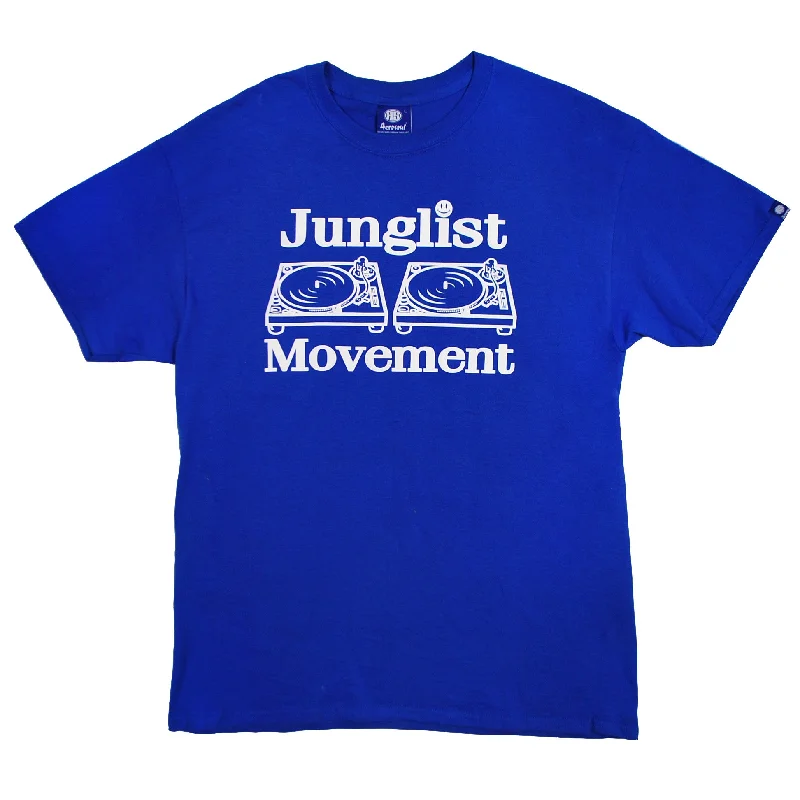 Fantastic Savings Junglist Movement T-Shirt Royal (White)