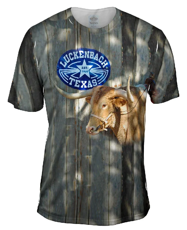 Exclusive Deal Luckenbach Texas Bull