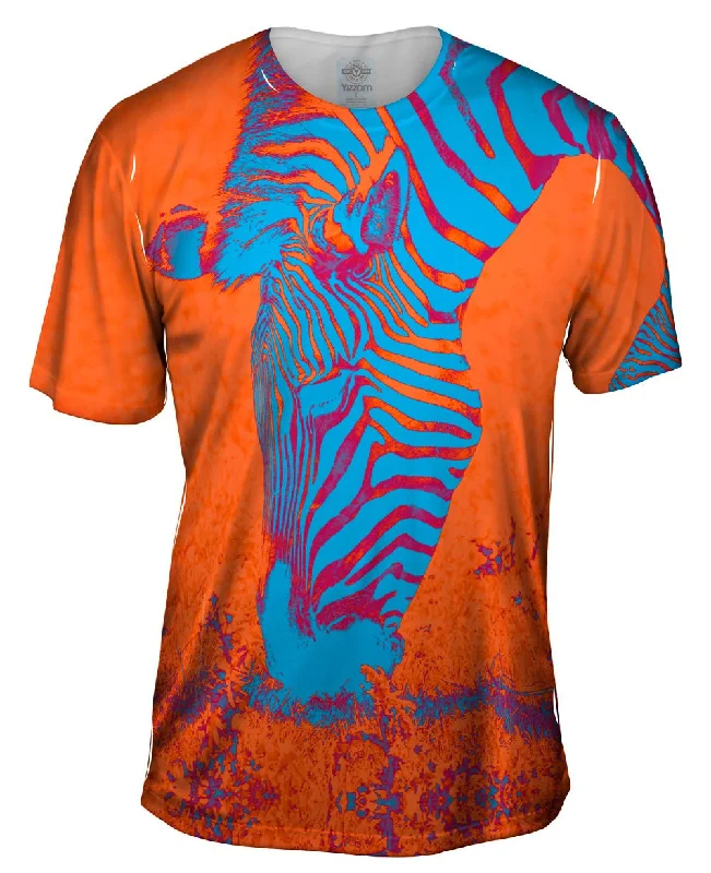 Big Deal Neon Orange Zebra