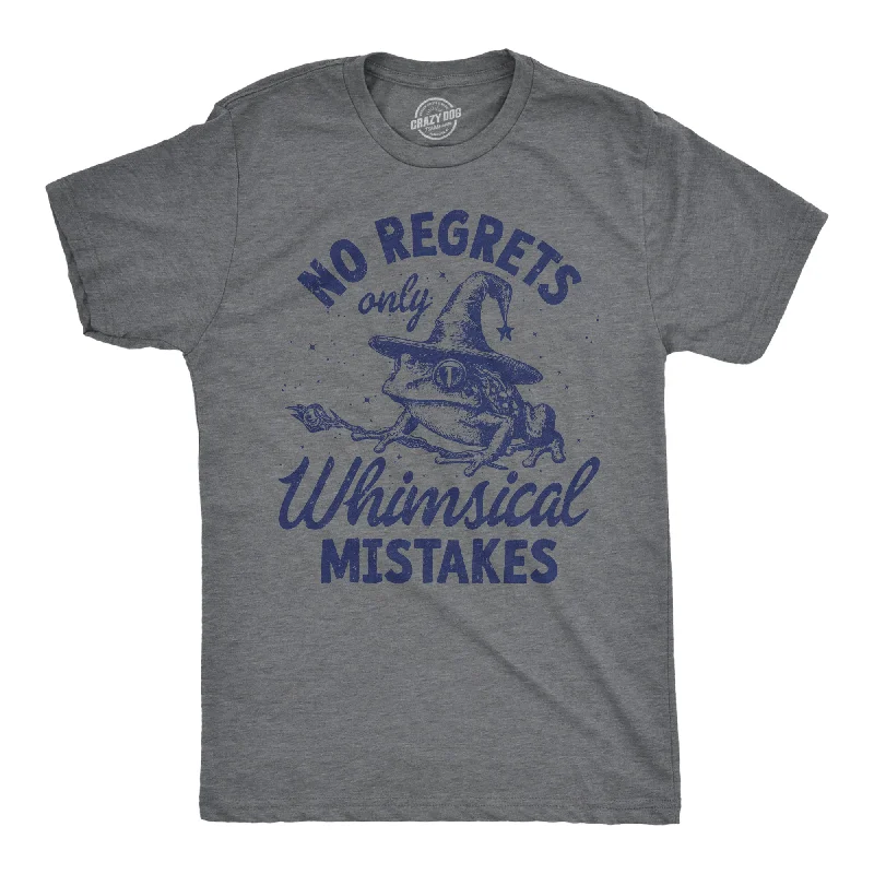 Discount Extravaganza No Regrets Only Whimsical Mistakes Men's T Shirt
