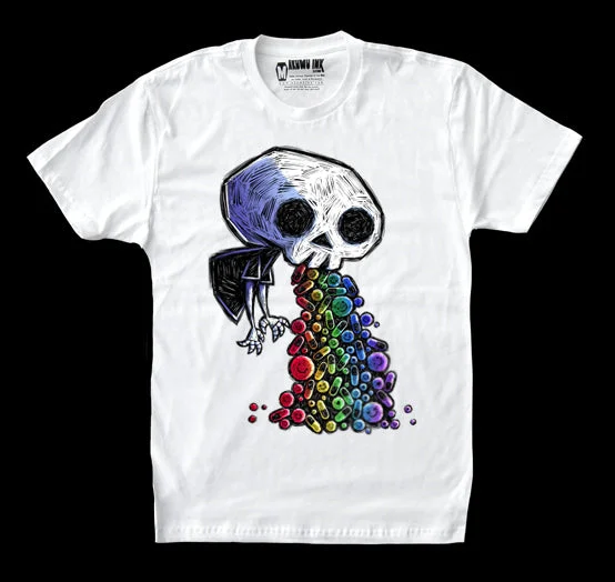 Weekend Discounts You Deserve Poison Candy Men White Tshirt