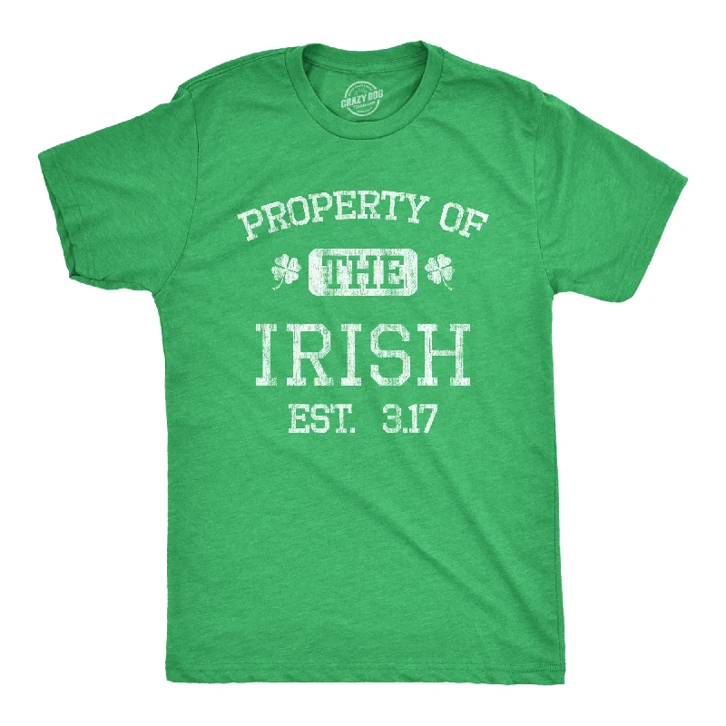 Weekend Deals That Spark Property Of The Irish Men's T Shirt