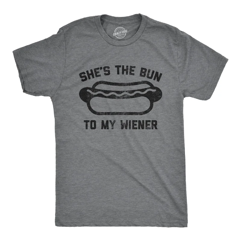 Weekend Special She's The Bun To My Wiener Men's T Shirt