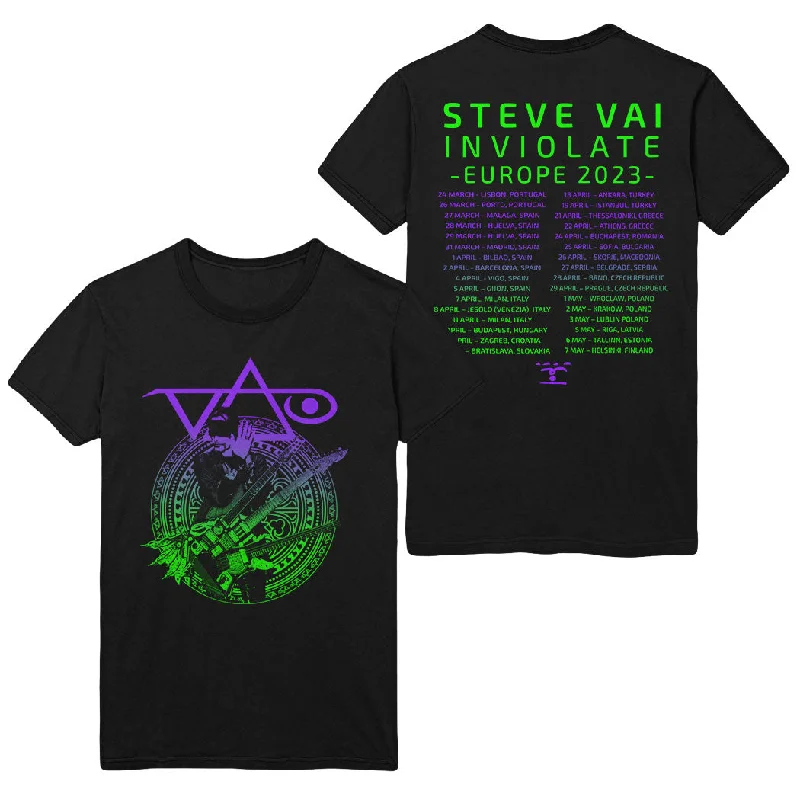 Weekend Specials to Relish Inviolate Europe 2023 Tour Black T-Shirt