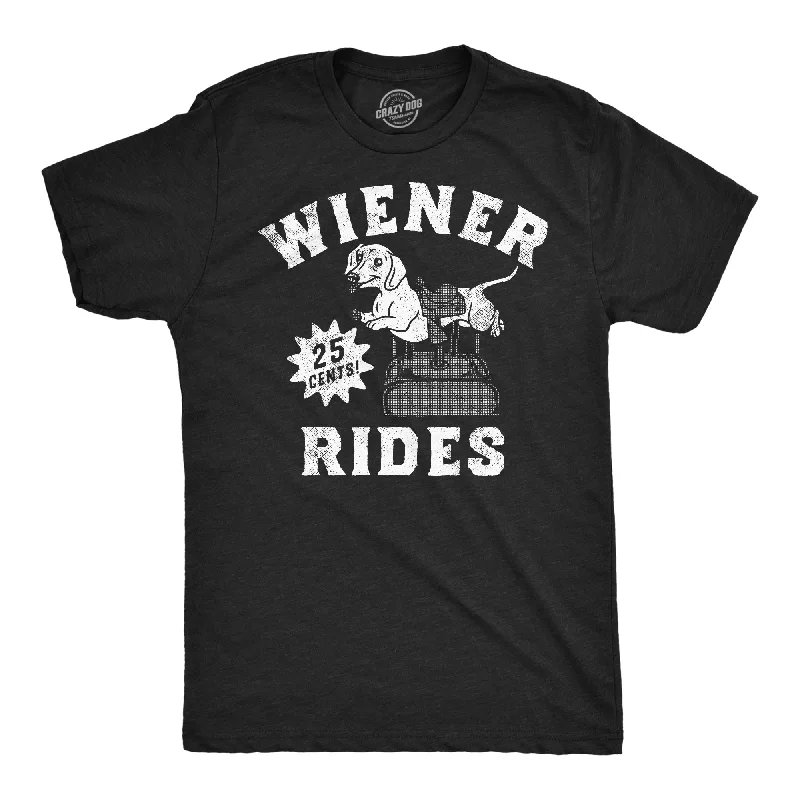 Limited Stock Wiener Rides Men's T Shirt