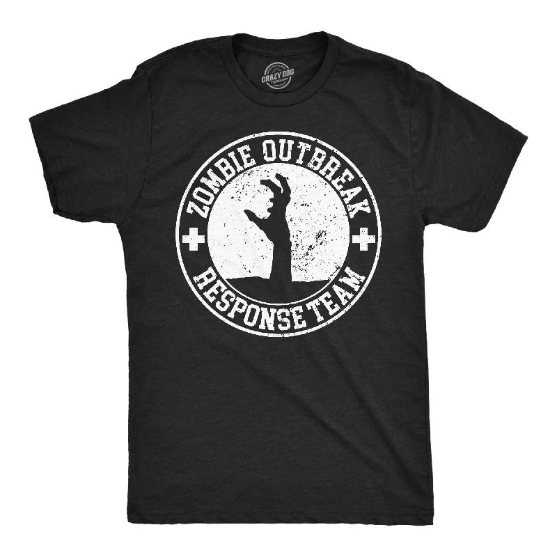 Act Fast Zombie Outbreak Response Team Men's T Shirt